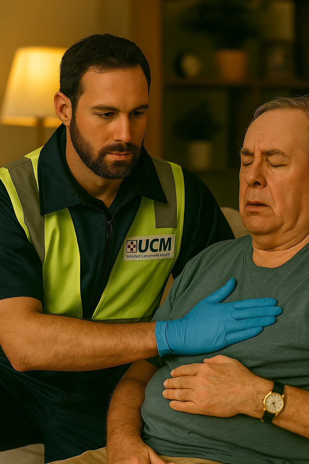 Urgencias unidad coronaria movil adulto mayor